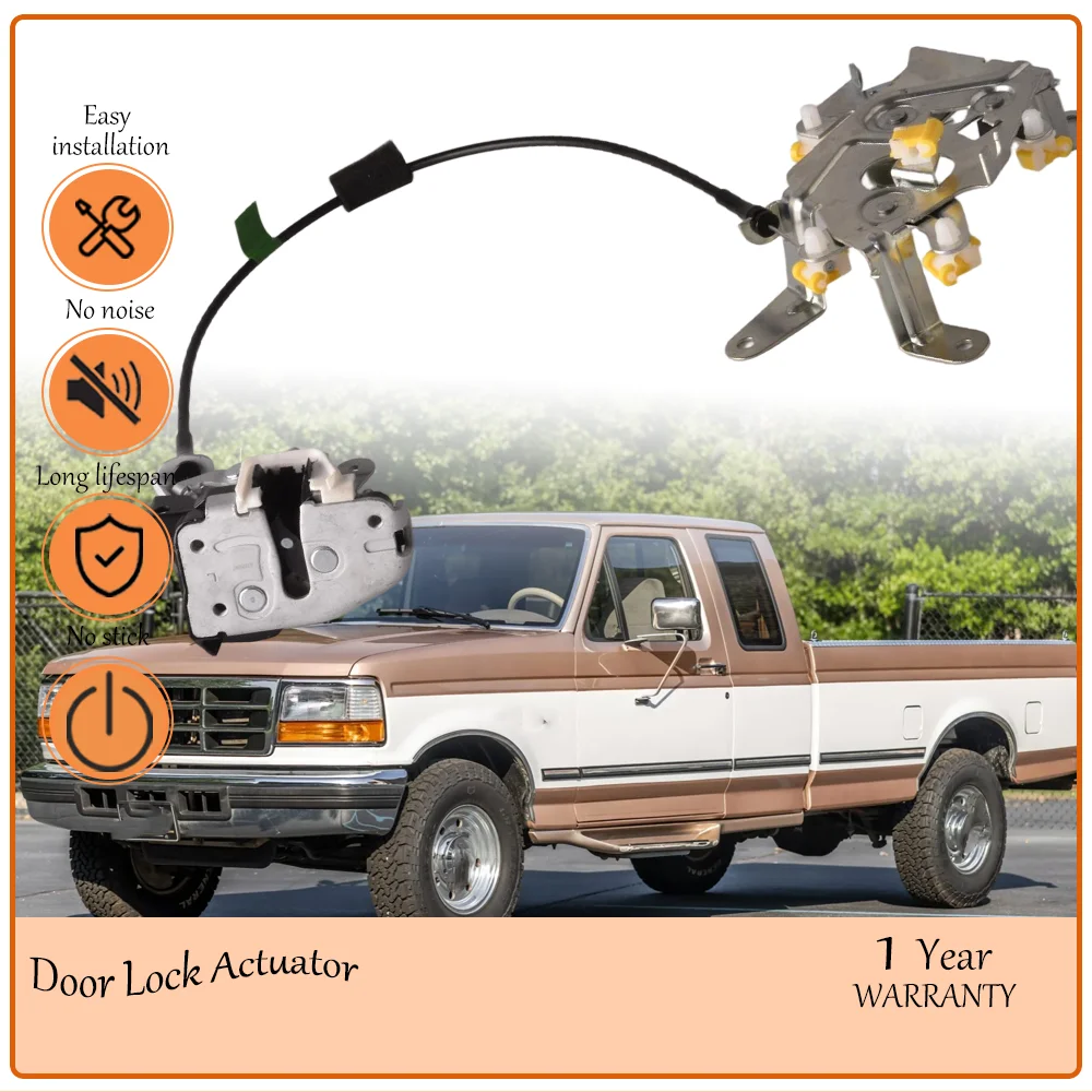 

Rear Left & Right Lower Door Lock Latch,Fit 1997-2003 Ford F-150 F-250 HD Heritage Extended Cab,OE 6L3Z18264A01C 6L3Z18264A00C