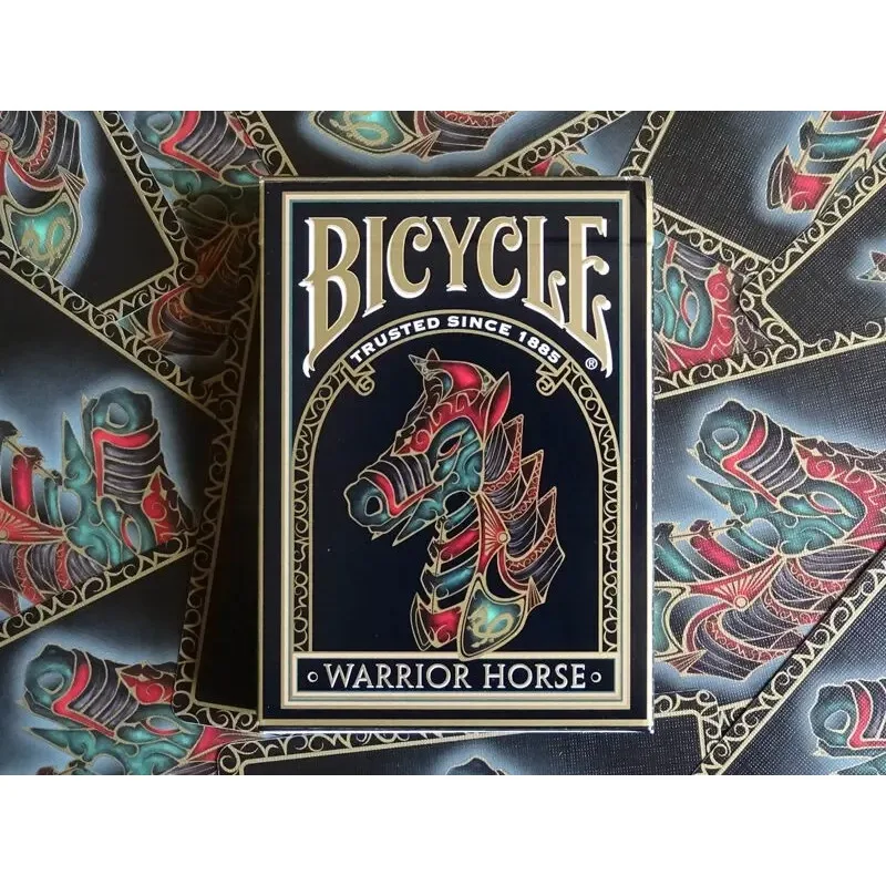 

Bicycle Warrior Horse Playing Cards Chinese New Year Limited Edition Deck Poker Size Card Games Hobby Collectibles Magic Tricks