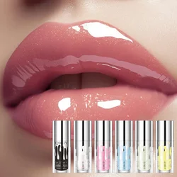 Pearlescent Color-Changing Lip Gloss,Natural Shining EffectLong-Lasting Moisturizing and Hydrating Lip Plumping Mirror Lip Glaze