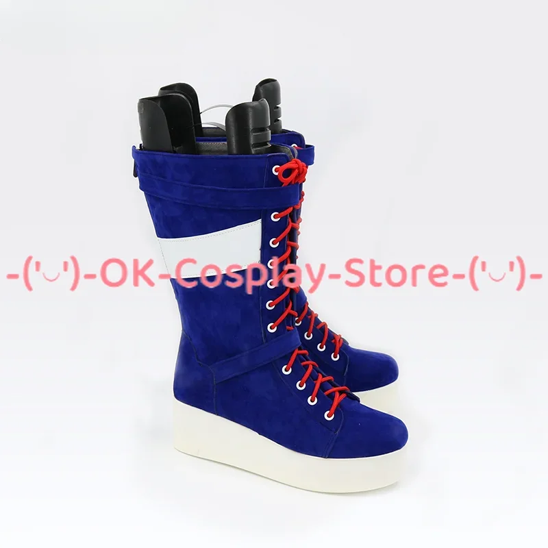 [สั่งทำพิเศษ] รองเท้าคอสเพลย์สาวน้อยดาว สำหรับอนิเมะ เกม บทบาทสมมติ ชุดแฟนซี อุปกรณ์ประกอบฉาก งานฮาโลวีน งานคาร์นิวัล งานปาร์ตี้ รองเท้าบูทหนัง PU