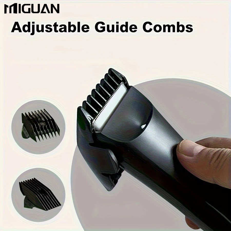 Trimmer per il corpo da uomo, rasoio elettrico, tagliacapelli elettrico inguinale e, tagliacapelli per l'igiene maschile con lama in ceramica