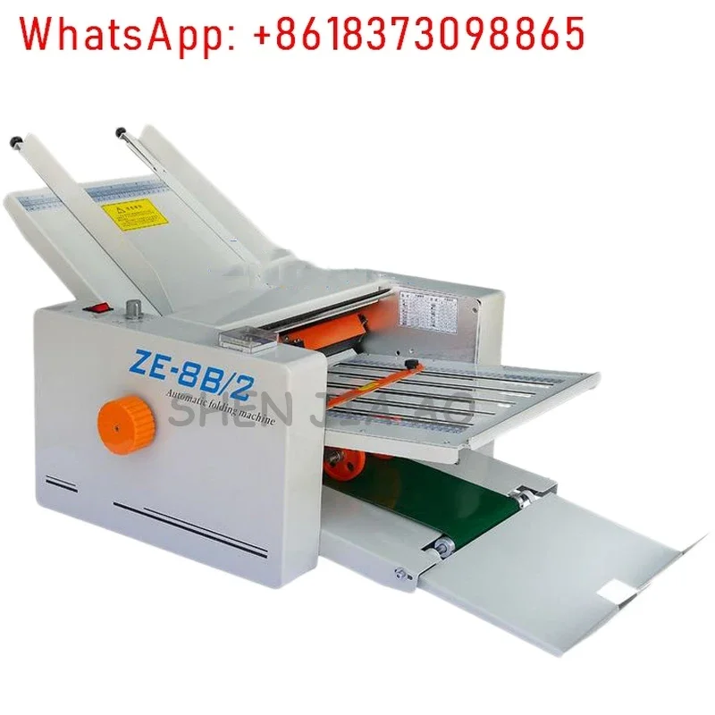 Small Desktop Origami Machine ZE-8B/2 Automatic Folding Paper Machine Product Description Paper Folding Machine 110/220V