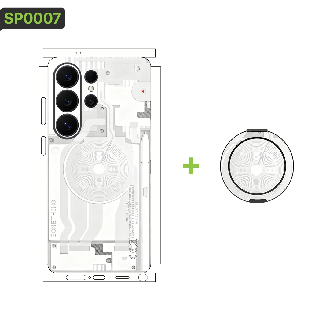 

BUNDLE03 Wrap Tear Down Skin for Samsung Galaxy S26 S24 S25 S23 Ultra Back Protector Cover Casing With holderStickers