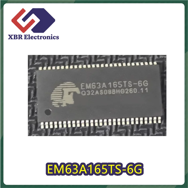 (15/40 pieces) EM63A165TS-6G TSOP54 32M High-Capacity DDR Memory Chip Brand New Original In Stock