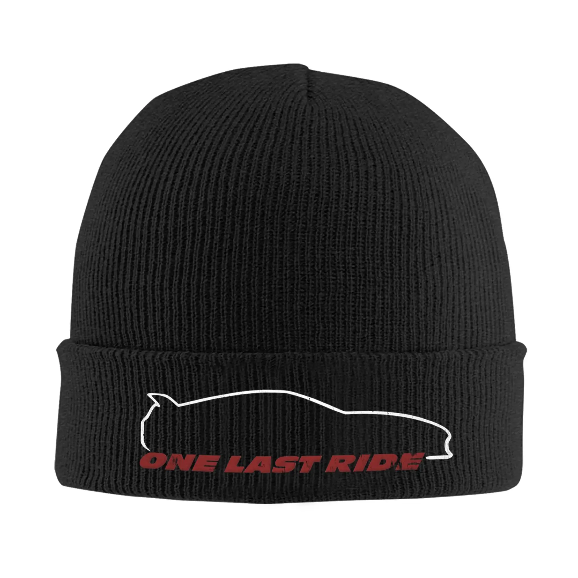 One Last Ride Paul Walker Fast And Furious Winter Skullies Beanies Hat Warm Autumn Knitted Hats Bonnet Caps for Women Men