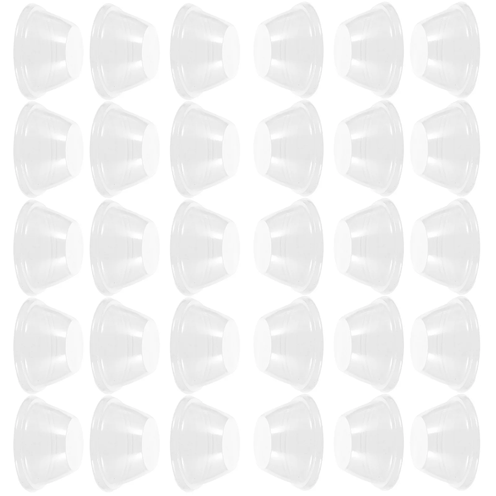 

100Pcs Plant Nursery Cover Transparent Plastic Dome Reusable Protective Garden Plant Humidity Dome Anti Freeze Protector