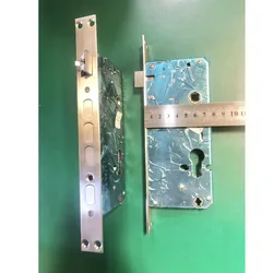 Finger Print Door Lock Body para Smart Lock, corpo estreito, aço inoxidável, Lock Fittings, Case, tamanho 6068, 75mm