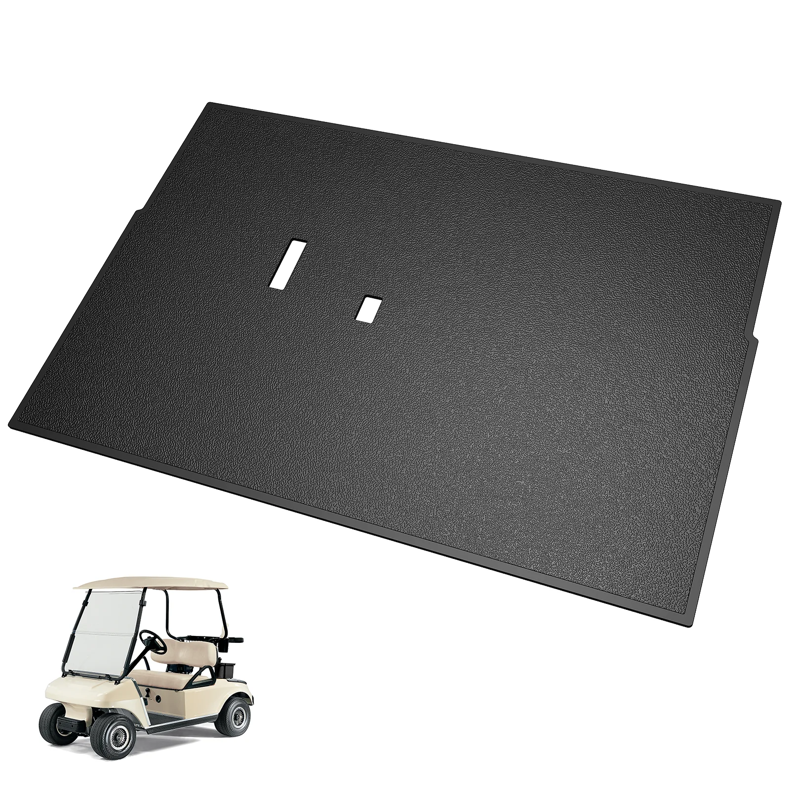 골프 카트 고무 바닥 매트, 클럽 카 DS 1982-UP #1015032 101503202