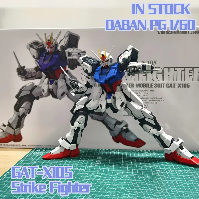 

В наличии: DABAN PG 1/60 GAT-X105 Strike Fighter Mobile Suit Model Kit - сборная модель, коллекционная пластиковая фигурка, подарок