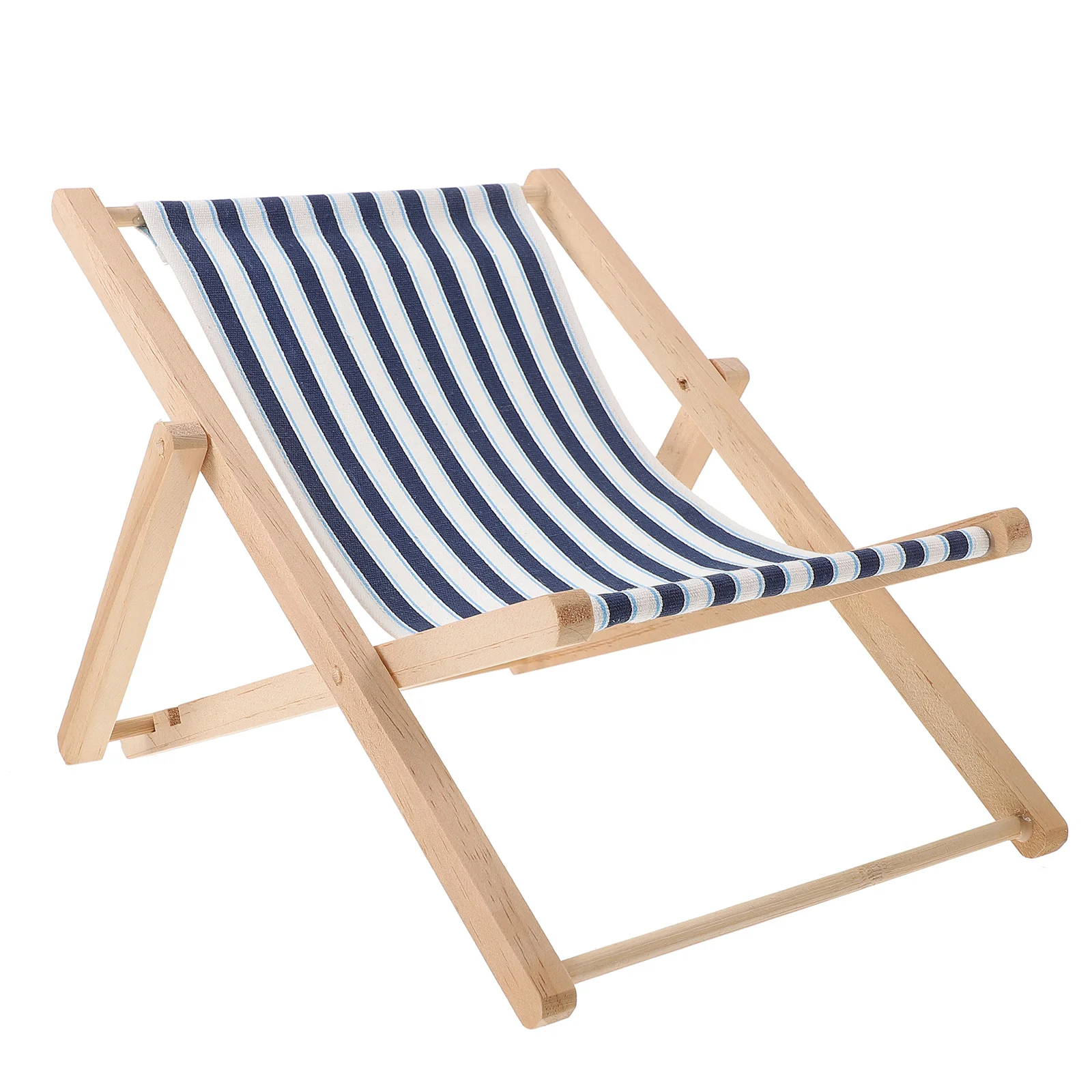 

Large Wooden Decor Nautical Style Home Wooden Beach Chair Decor Room Coastal Chair Ornament Office Desktop Indoor Outdoor