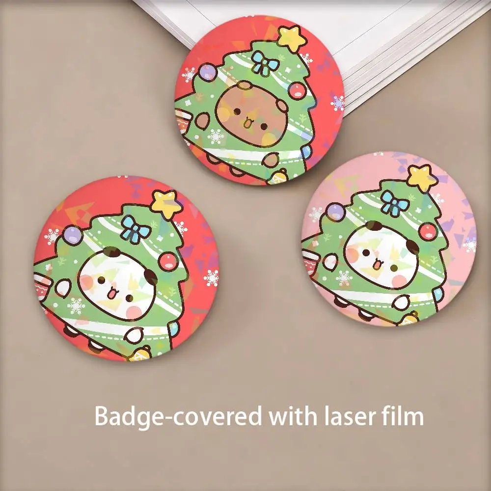 Cartoon Dudu Bubu Weihnachtsbaum Emaille Pin Abzeichen Snap-in Cartoon Brosche Anstecknadeln Tasche Zubehör Geschenke