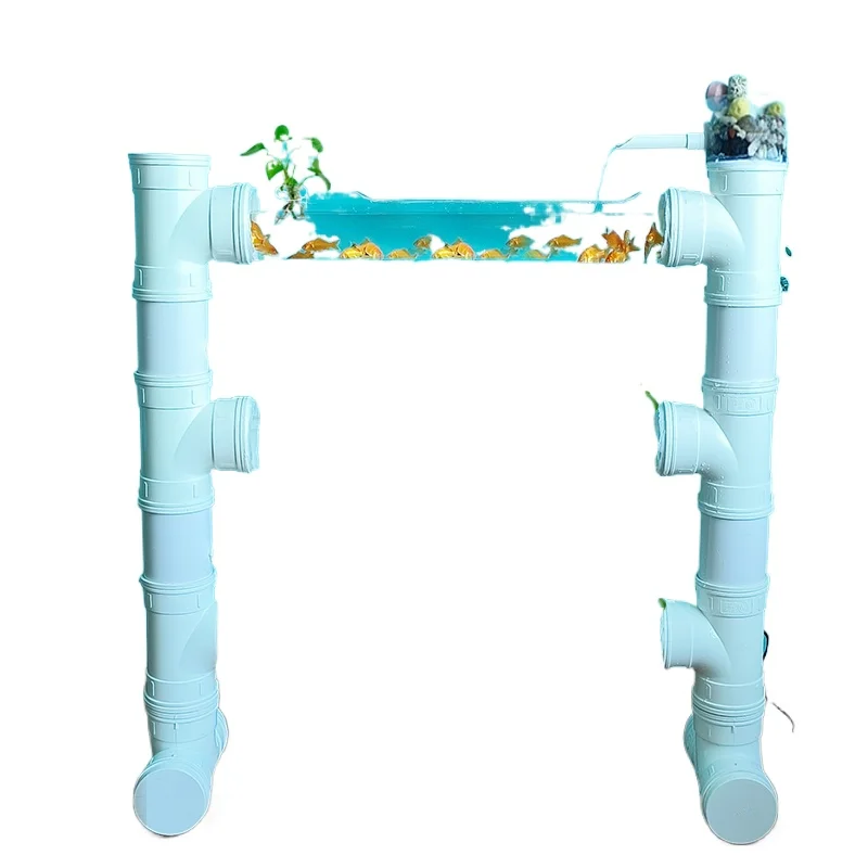 

Transparent tube fish rack three-dimensional fish rack personalized creative fish tank