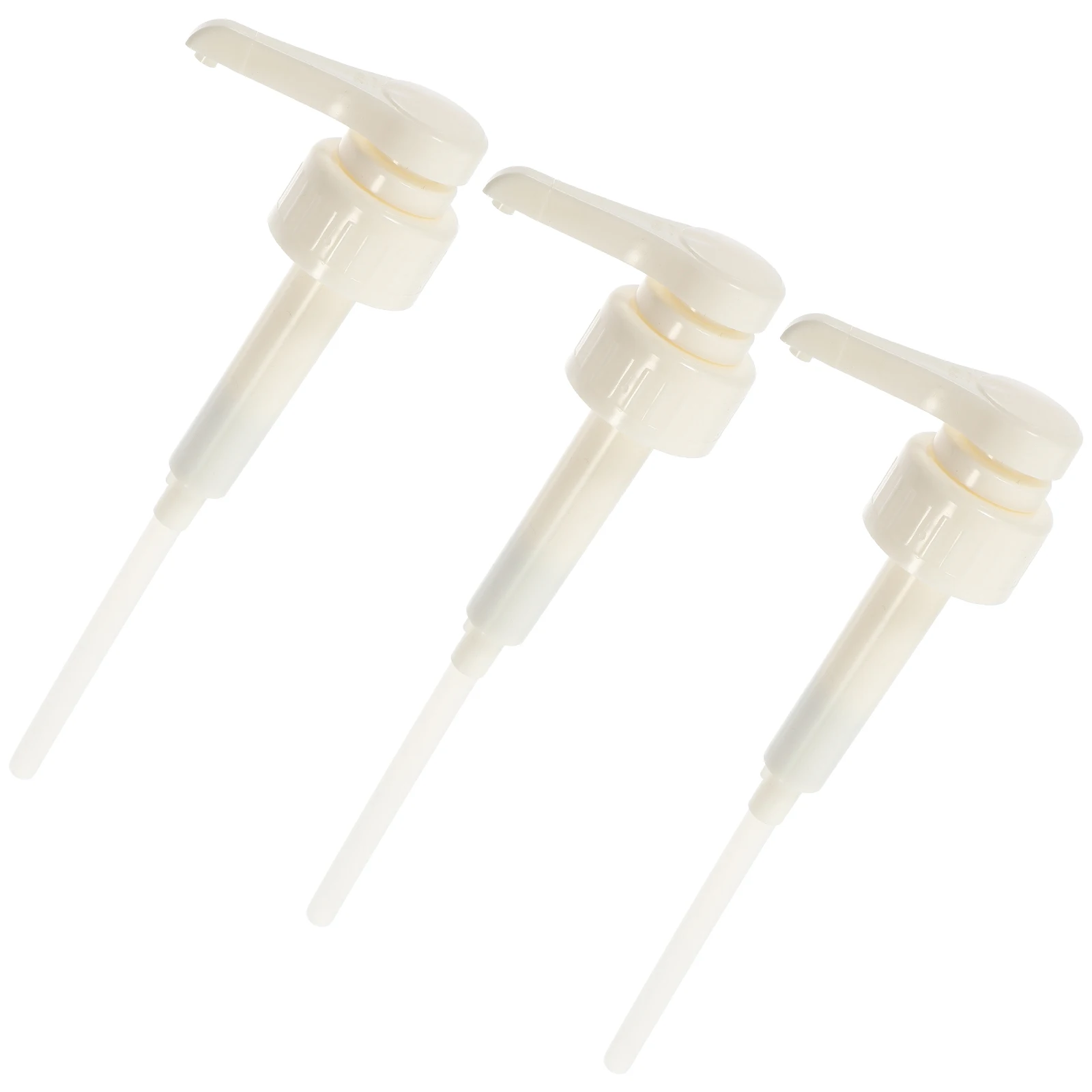 

3 pcs Plastic Pump Dispenser for Bottle Automatic Liquid Syrup Extruder Durable Long Term Use Lightweight Portable