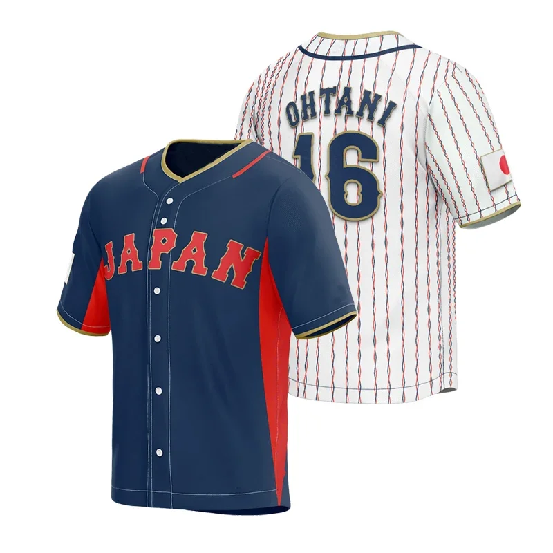 

Baseball Jersey Japan 16 OHTANI 23 NOOTBAAR jerseys Sewing Embroidery High Quality Cheap Sports Outdoor White 2023 World New