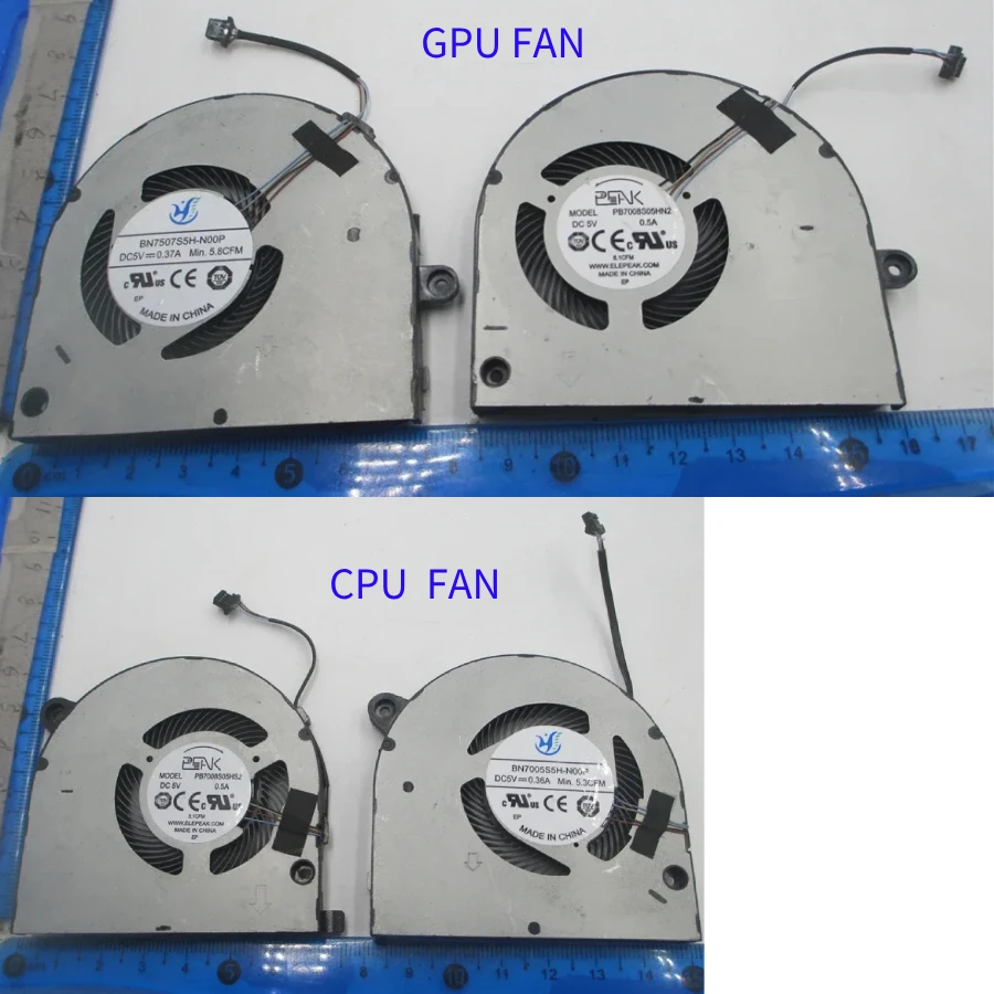 

BN7507S5H-N00P PB7008S05HN2 PB7008S05HS2 BN7005S5H-N00P Fan For DELL Vostro V7500 7500 7501 YND40 KGH4R 023.100JS.0011