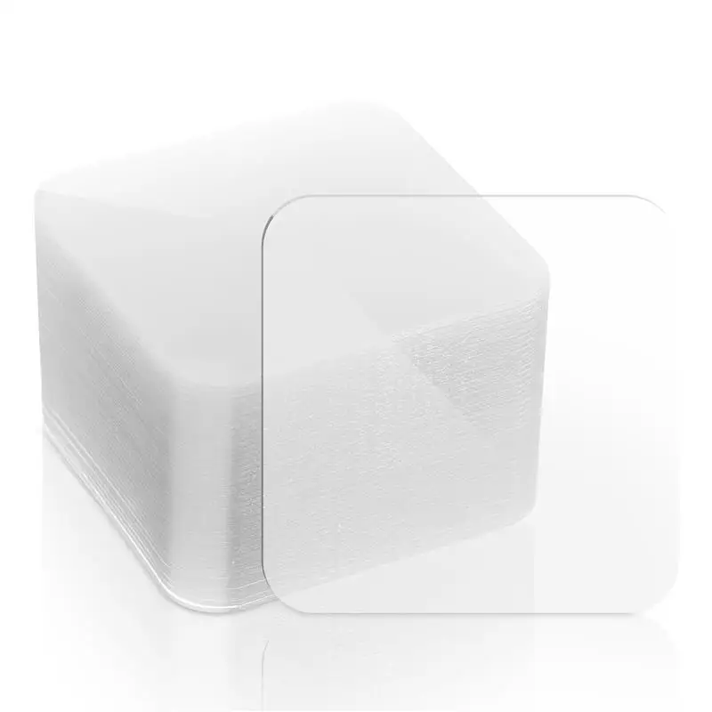 

40pcs Mounting Tape Adhesive Squares Transparent Double Sided Adhesive Tape No Damage Mounting Squares Adhesive Mounting Pads