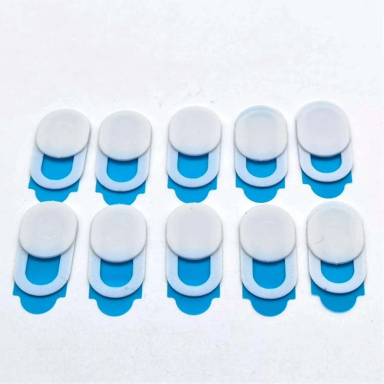 10 Stück Webcam Cover Shutter Slider Kamera Abdeckung für iPad Tablet Web Laptop PC Kamera Handy Objektiv Datenschutz Aufkleber