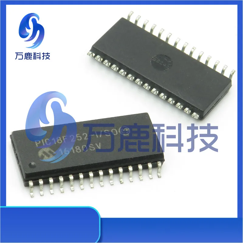 Pic18F252-I/So Mcu Cmos 28 Ld 40Mhz 16K Flash Soic-28