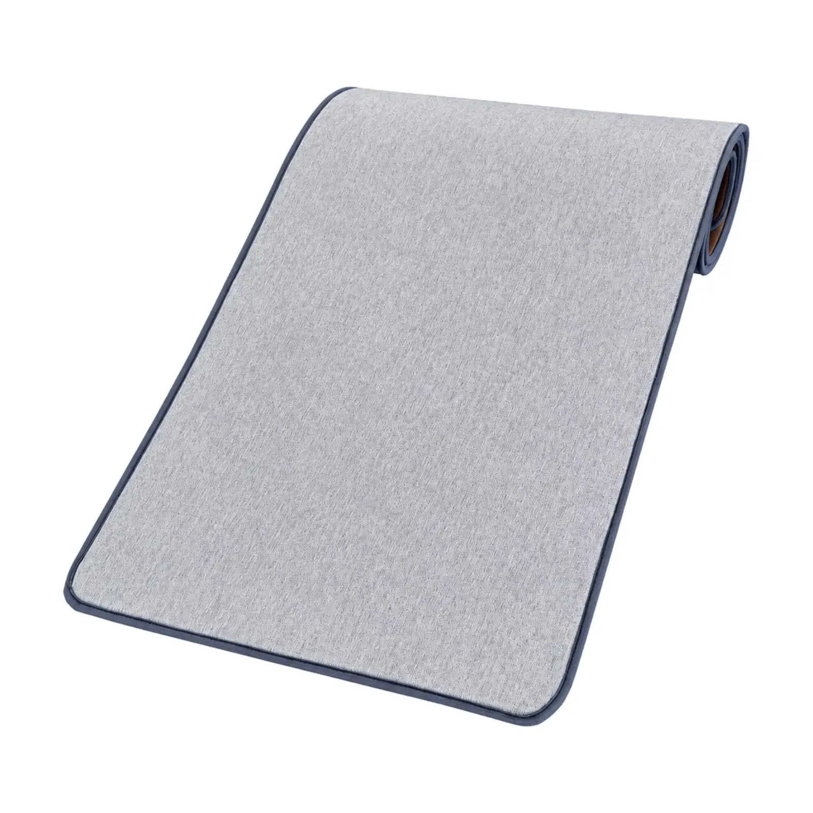 Supportive Linen Exercise Mat for Knees and Joints in Daily Stretching and Home Conditioning