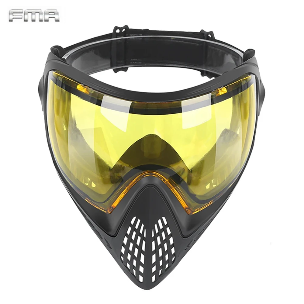 FMA F1 Airsoft Face Mask Tactical Face Mask Single Layer Paintball Safety Guard Face Mask Outdoor Air Gun Gear Survival Game