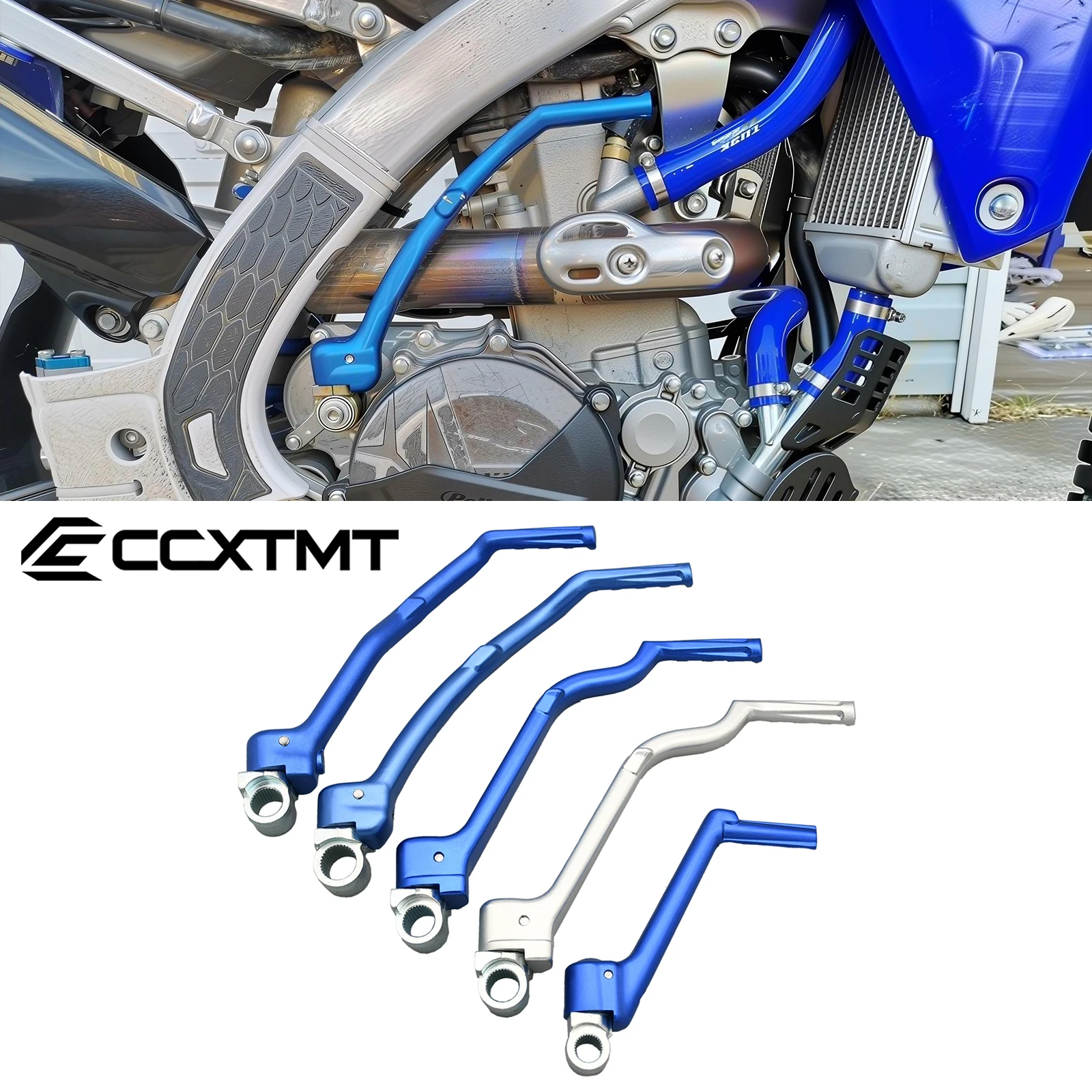 Кованая педаль кикстартера для мотоциклов Yamaha YZ250F, WR250F, YZ250FX, WR450F, YZ450FX, YZ450F, YZ125, YZ250