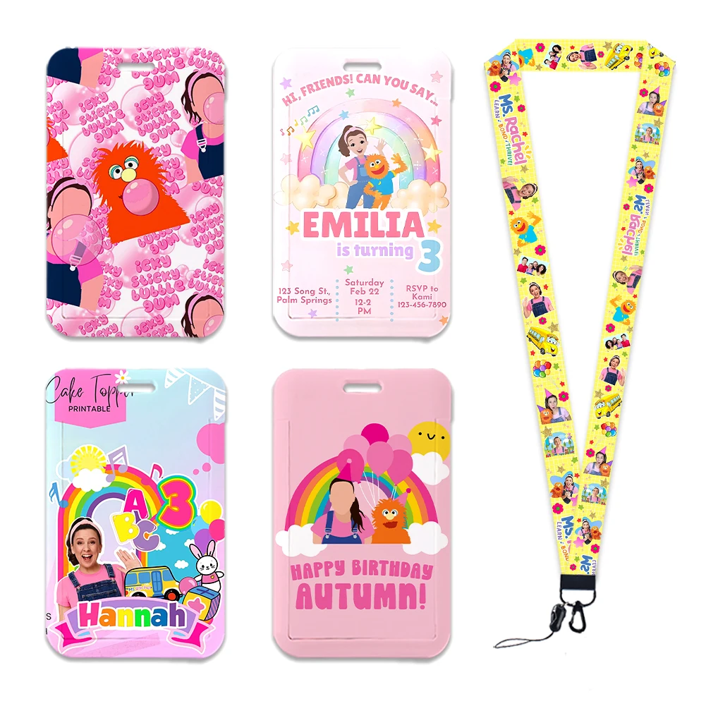 Модный-чехол-для-карт-fashion-card-girl-rachel-женский-держатель-для-рабочего-пропуска-бейдж-чехол-для-удостоверения-личности-сумка-футляр-для-карт