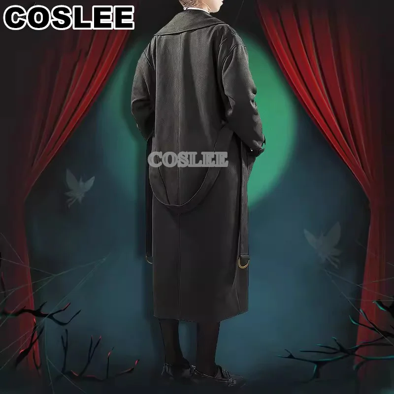 COSLEE Reverse:1999 Tooth Fairy Campbell Dress Cosplay Costume Game Suit Party Uniform Long Coat Halloween Play Role Clothing