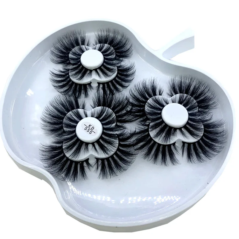 HBZGTLAD 9 Paar 8-25mm 3D Nerz-Wimpern Flauschig und Geschwungen Weich und Locker Maßgefertigte Box mit Natürlich Aussehenden Nerz-Wimpern – Detail 34