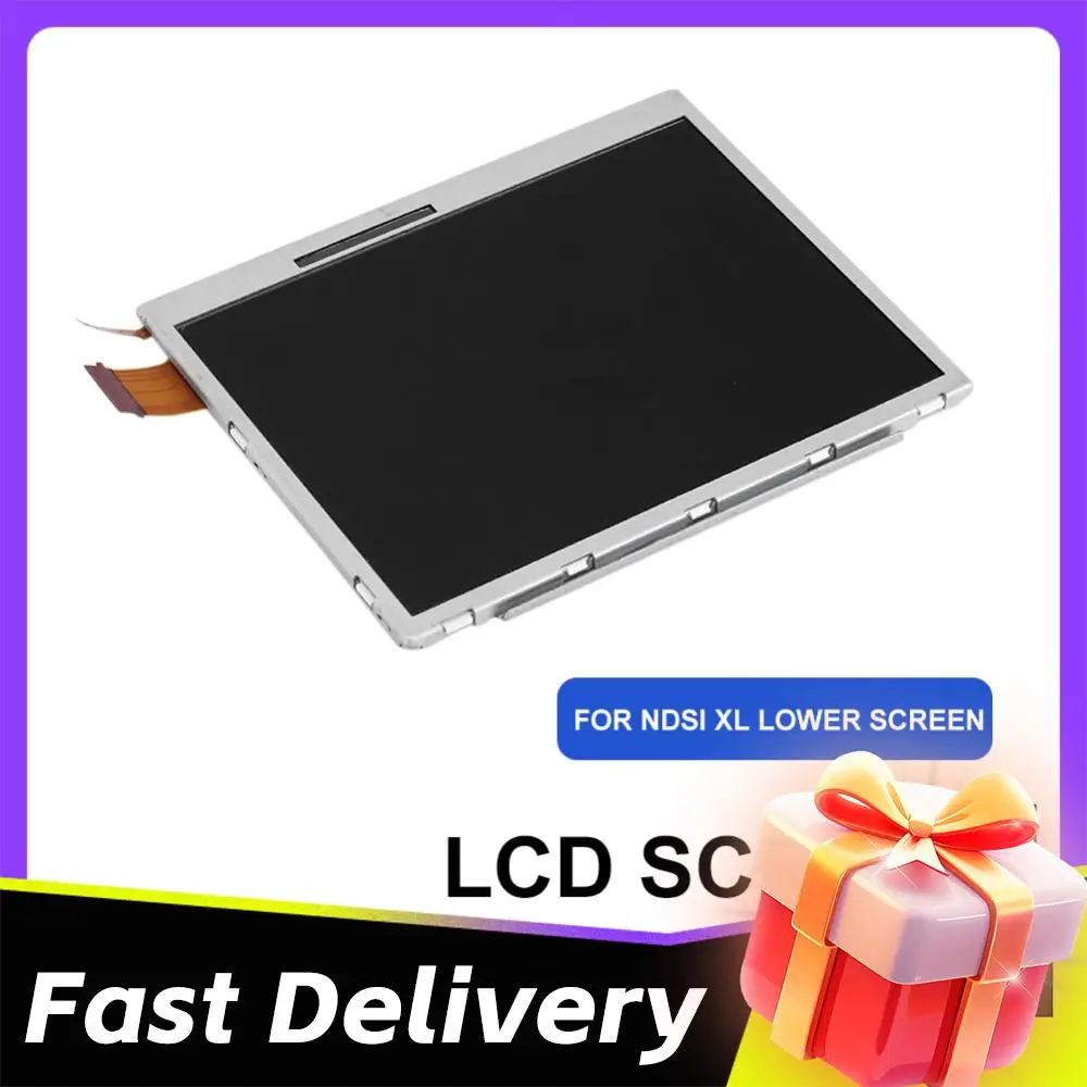 

Нижний ЖК-дисплей для игровой консоли NDSI XL, простая установка, запасные части для замены экрана