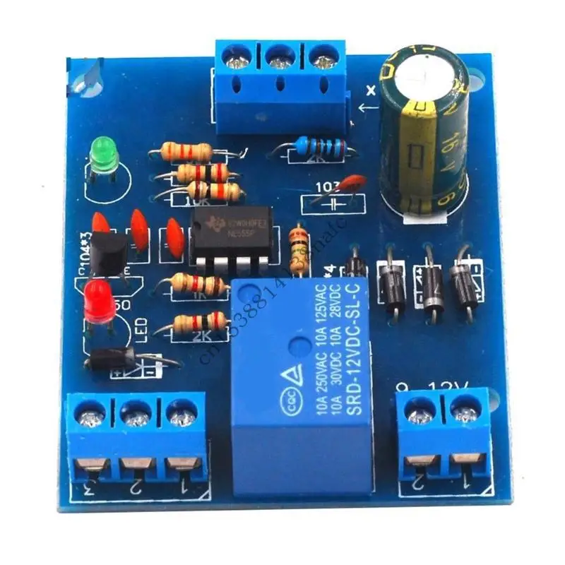 

594F Home Wiring Compatible Liquid Level Controller For Automatic Drainage Featuring 9V 12V Power Support And DIY Installation