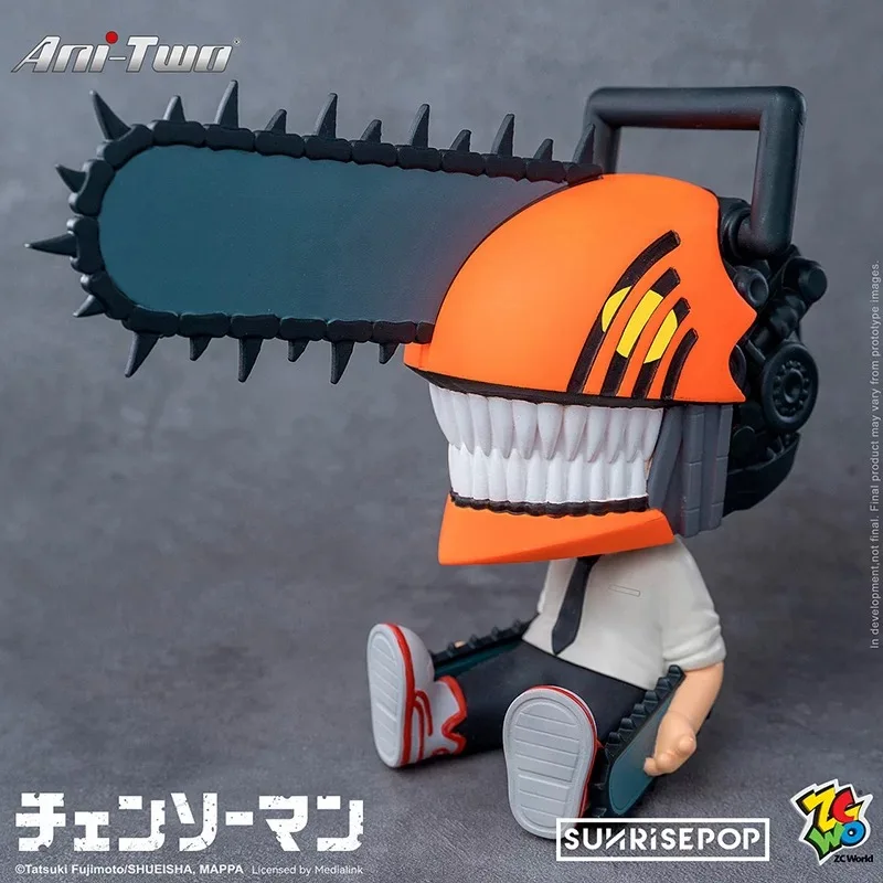 Chainsaw Man Anime Merchandise Character image Pochita Seated Figures Anime Figurines