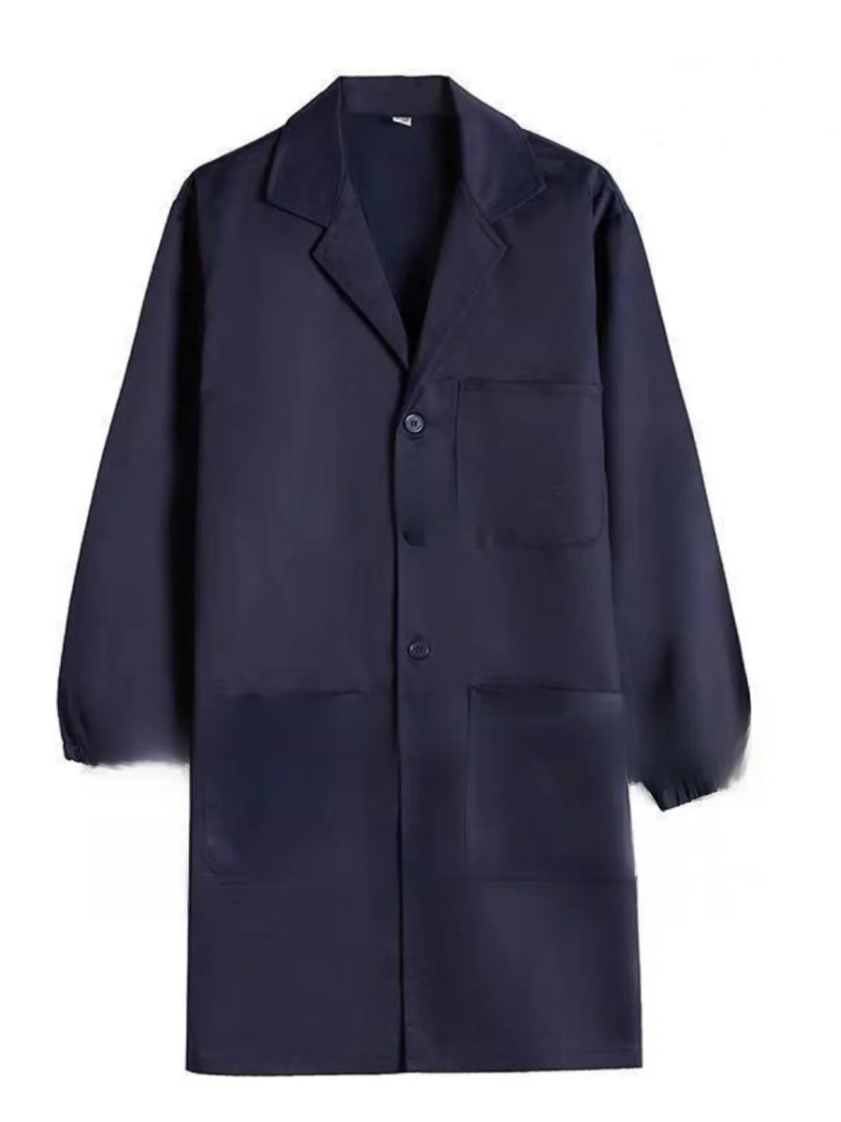 

plus Size Thickened Extra Long Work Uniforms for Men And Women Blue Apron Style Logistics Storage Heavy Lifting Overalls