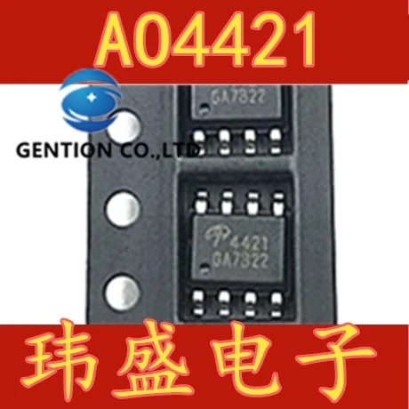 10PCS AO4421 p-channel field-effect MOS tube to  -60V -6.2A  SOP8 4421 in stock 100% new and original