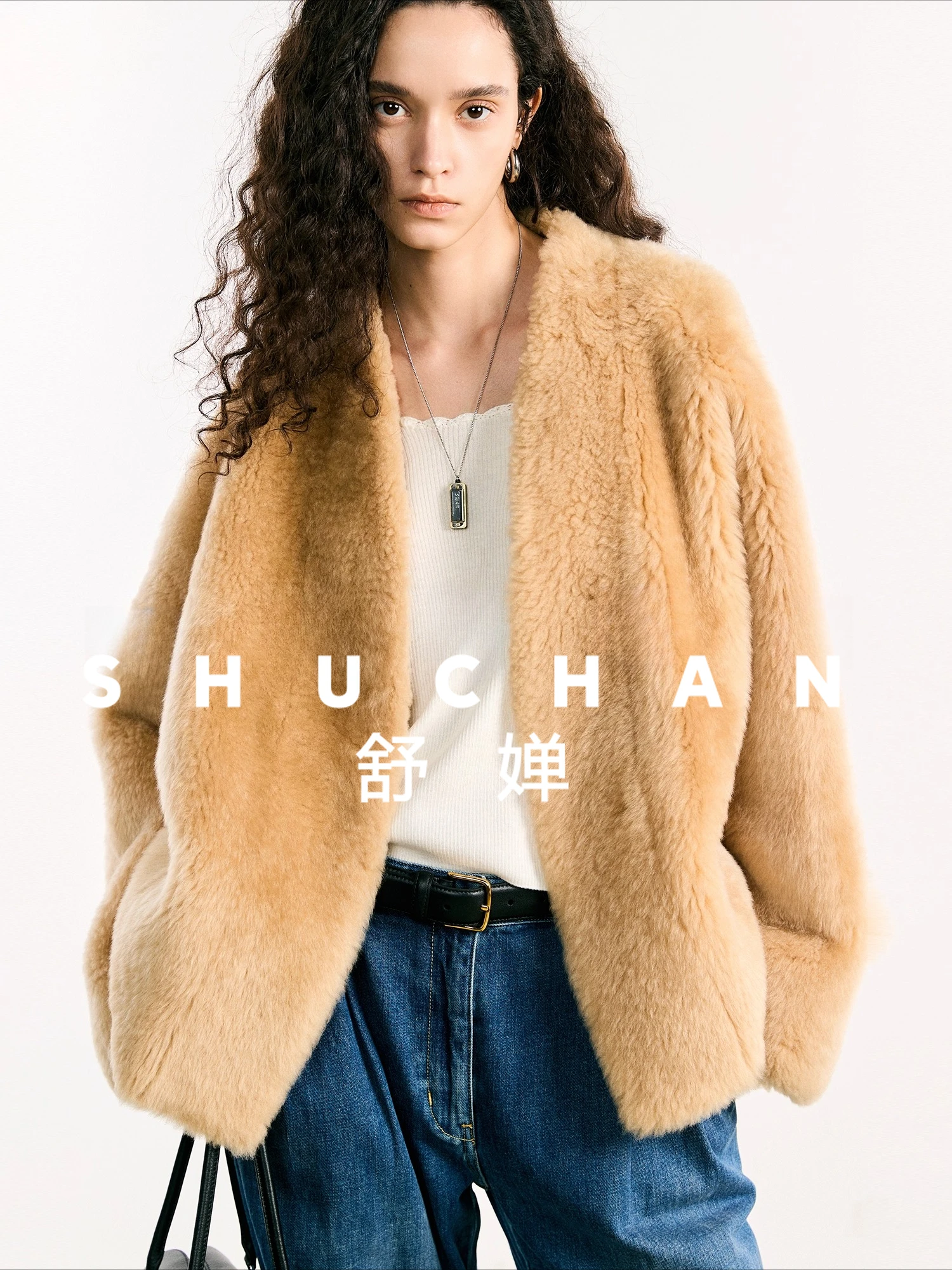 Зимнее испанское интегрированное пальто