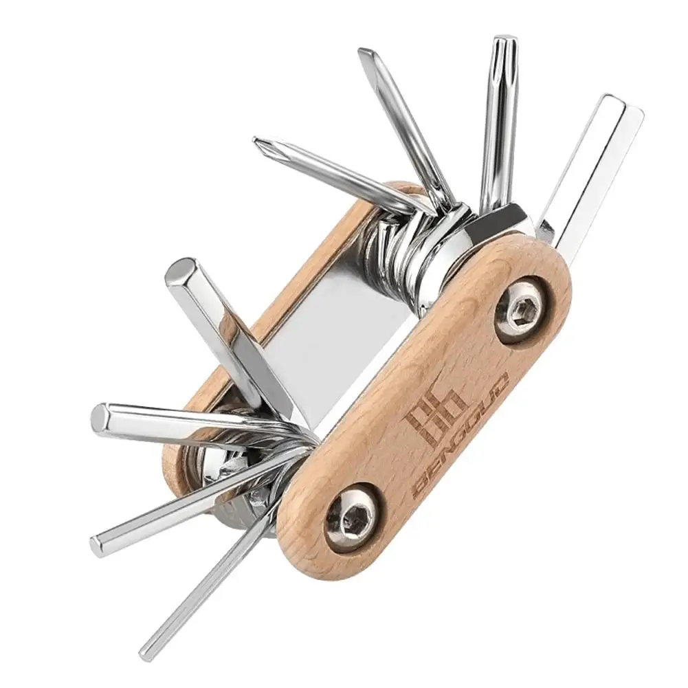 AliExpress NONE Portable Bike Bicycle Screwdriver Repair Cycling Tool Multifunctional 8 in 1 Bicycle Repair Tool Bike Wrench Multi Tools