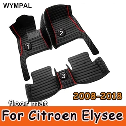 Car Floor Mats For Citroen Elysee 2008 2009 2010 2011 2012 2013 2014 2015 2016 2017 2018 Car Accessories