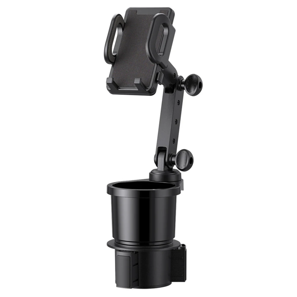Suporte para Telefone de Carro 360 °   Suporte giratório para copos, ecológico, de alta universalidade, adequado para suporte de telefone e copo