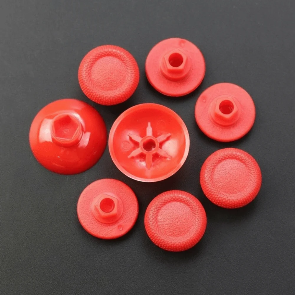 8 In 1 Analog Joystick Removable Button Grip Thumbstick Extender Mushroom Cap Joystick Grip Cap for PS4/PS5