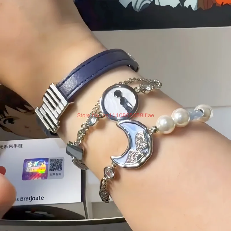 New Hot Boxfun Eva Dawn Of The Heart Series Bracelets Blind Box Trendy Anime Peripheral Ornament Mystery Surprise Box Toys Gifts