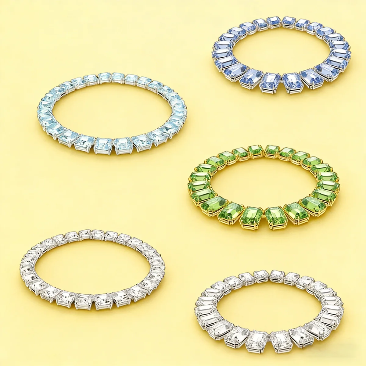 

2026 New Texture Zircon Matrix Necklace Simple, Elegant, Fashionable and Versatile, Suitable for Party and Banquet Dressing