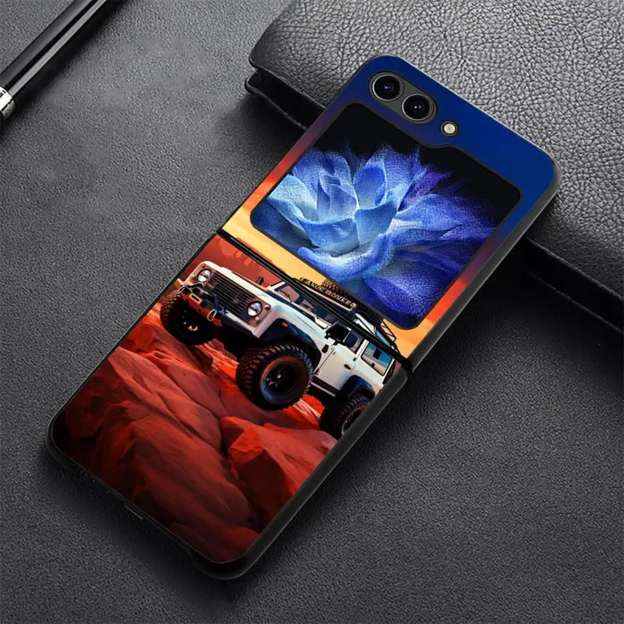 Desert Offroad Car Phone Cover Case for Samsung Galaxy Z Flip 8 Flip5 Z Flip 7 6 5 4 3 Flip6 Flip7 FE Flip3 Flip4