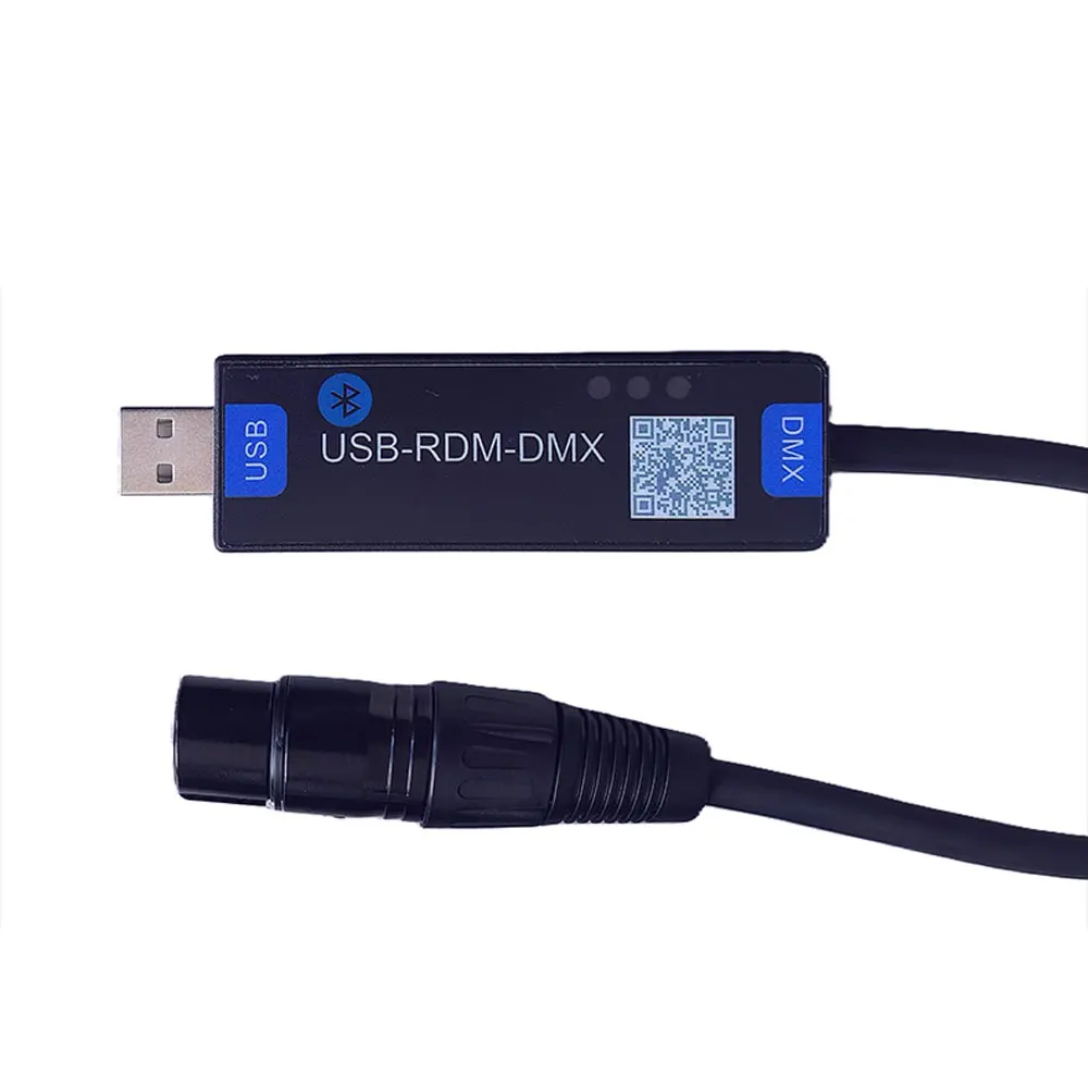 Bluetooth DMX512 RDM Controller Wireless Stage Lighting Console for LED Par Lights Moving Head Android APP Control Programmable