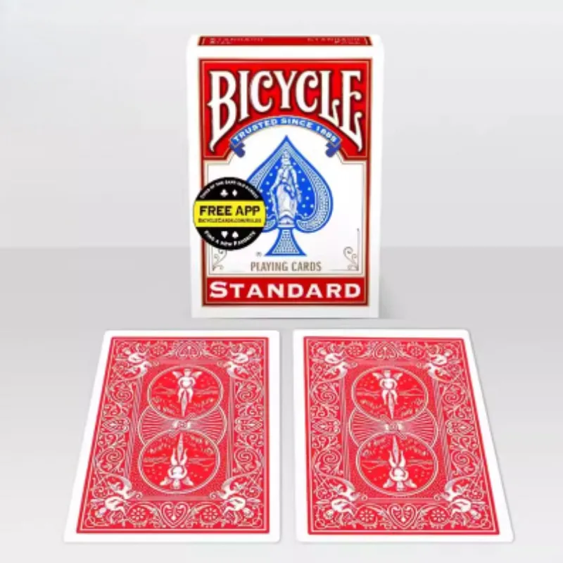 

Bicycle Double Blank Playing Cards Gaff Deck Magic Cards Poker Special Props Close Up Stage Magic Tricks for Magician Props