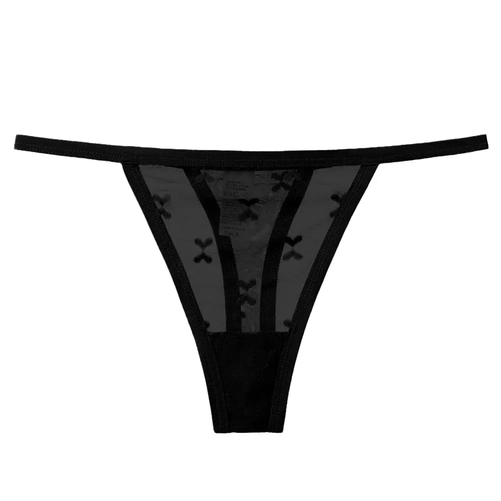 Brand New High Quality Thongs Panty Autumn Underwear Comfy Vacation Daily Winter Fashion Women Floral Holiday Home