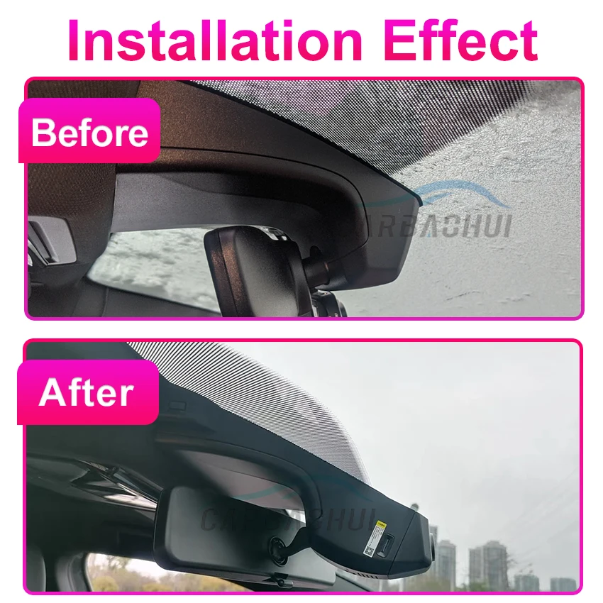 Dash Cam For Volkswagen ID.4 ID4 ID 4 ID.6 ID6 ID 6 AWD Pro S X GTX Plus CROZZ CROSS,Original Design Ultra HD DVR, Built-in WiFi