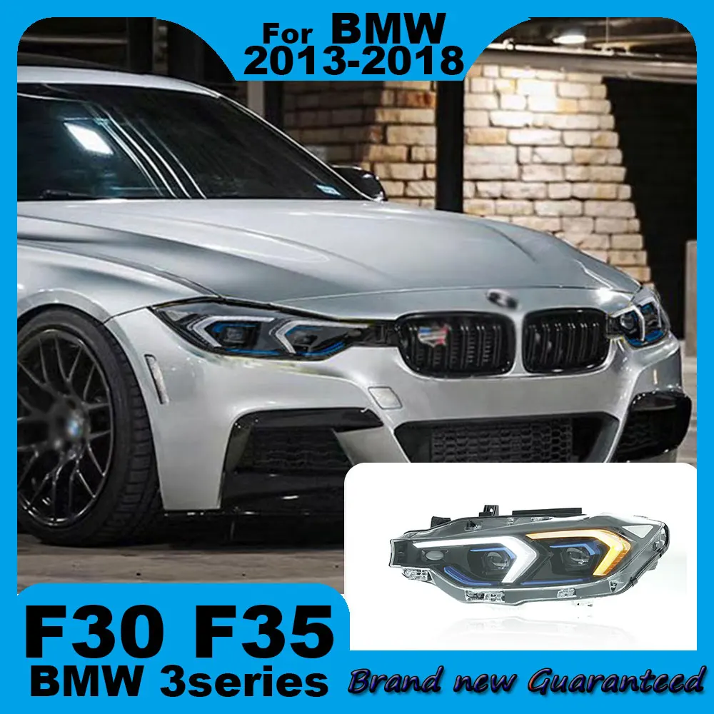 Car Lights For BMW 3 Series F30 Headlight F35 2013 2014-2019 LED Projector Front Lamps DRL Dynamic Turn Signals Car Accessories