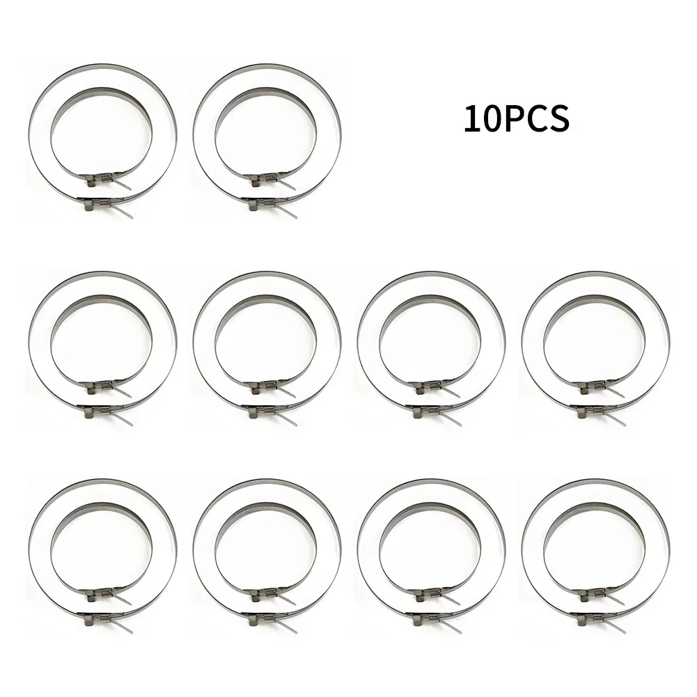 20pcs Stainless Steel ​Axle CV Joint Boot Crimp Clamp Kit Universal Adjustable Driveshaft Axle CV Joint Clip Boot Clamps
