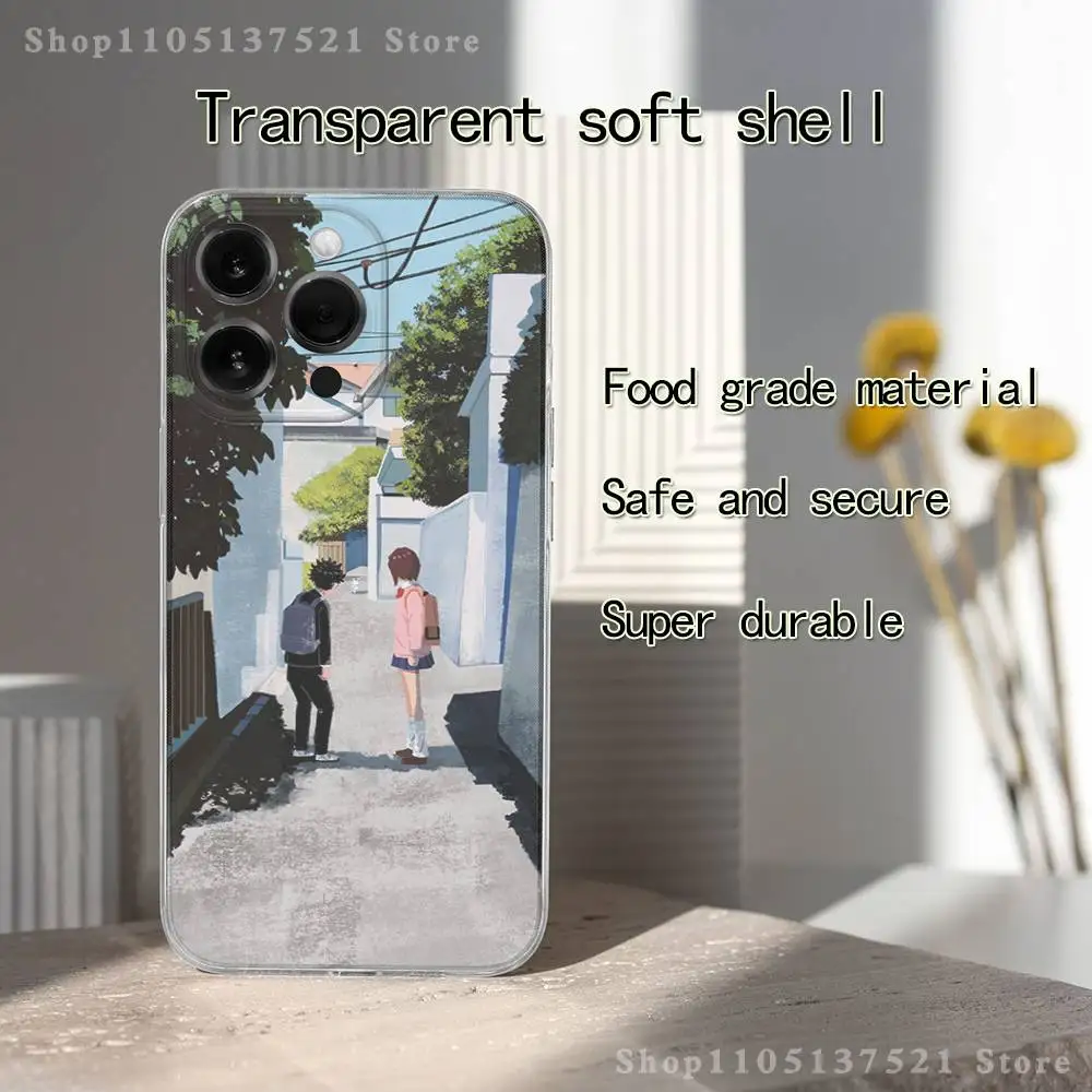

Anime cute D-DAN DA D-DAN2 Phone Case For iPhone 17,16,15,14,13,12,11 Pro,Max,Plus,X,XS,XR,SE4,E Mini Transparent Soft Cover