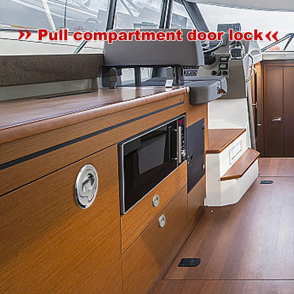 5/10 قطعة مركبة بحرية الفولاذ المقاوم للصدأ فلوش سحب خزانة فتحة مزلاج الباب البحري سحب خزانة ل RV قافلة قارب يخت باب التخييم