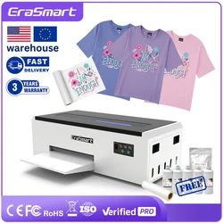 EraSmart A4 L805 Head Mini Printer Direct to Film Printing Machine Heat Transfer A4 DTF Printer For T-shirt Hoodies Jeans